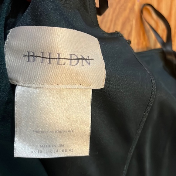 BHLDN Valdis Dress Green size Size 10 NWT - Picture 14 of 16